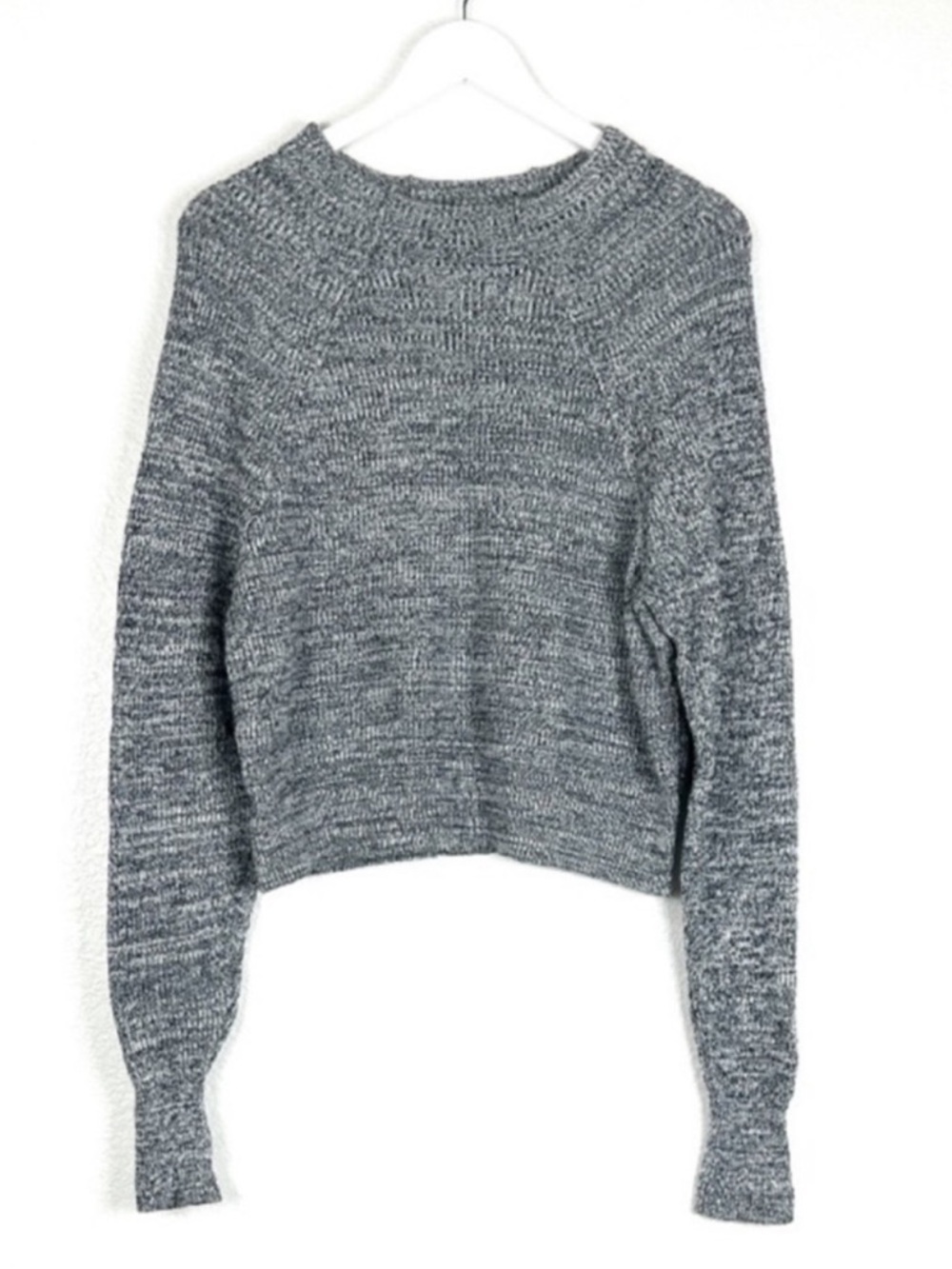 Free People cotton stretch chunky Too Good  knit pullover sweater size XS EUC